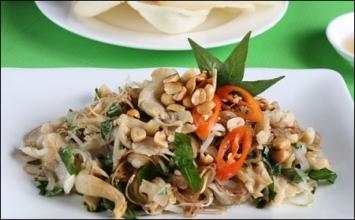 Gỏi hoa chuối bào ngư